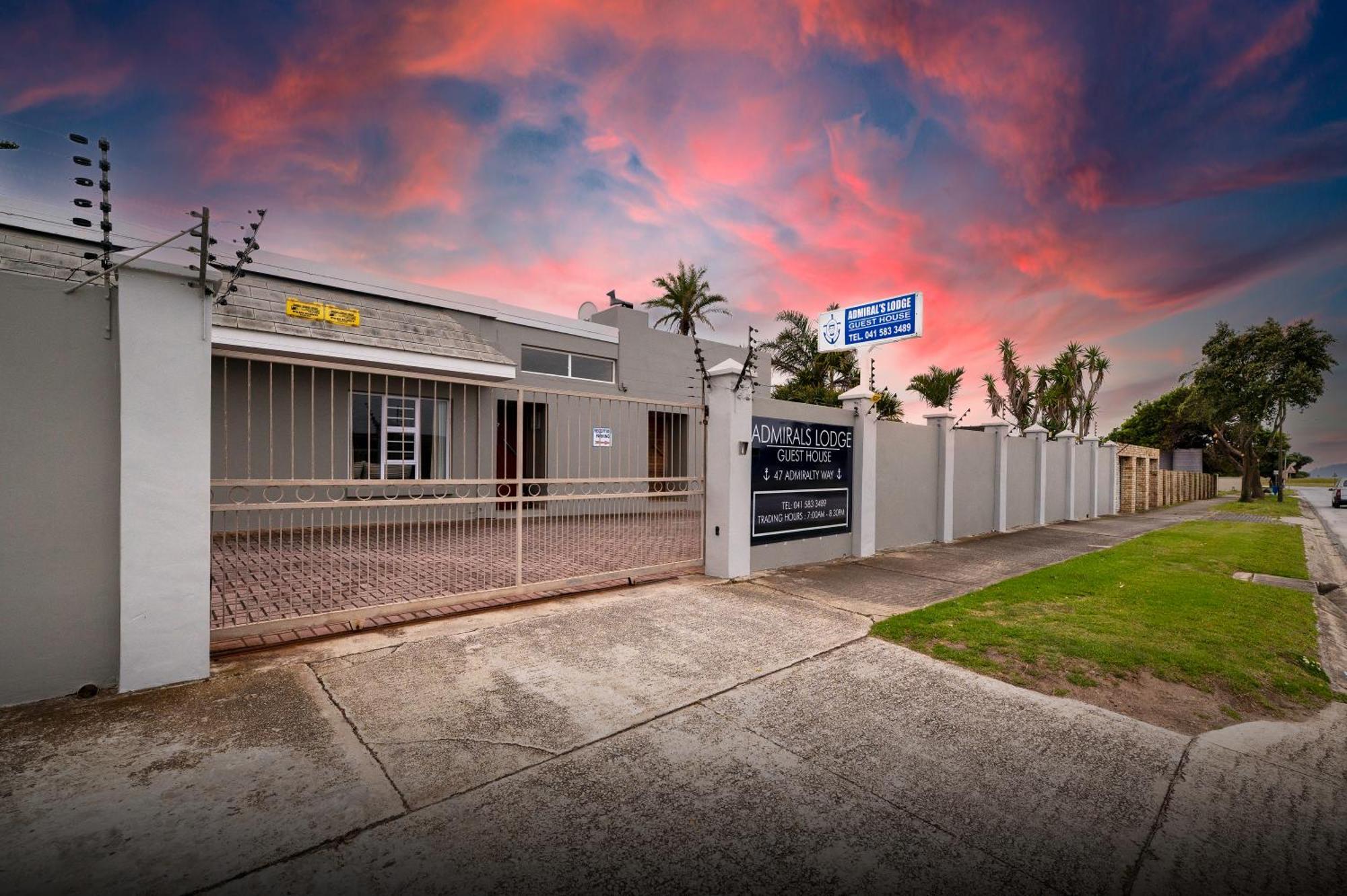 Admirals Lodge Guest House Port Elizabeth Exterior photo